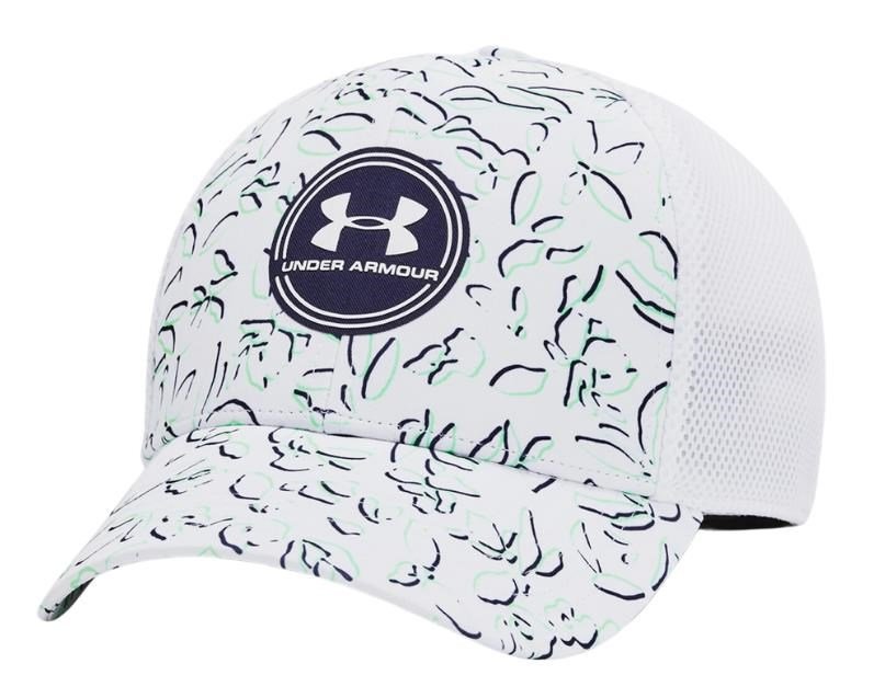 Under Armour Iso-chill Driver Mesh pánská kšiltovka, bílá