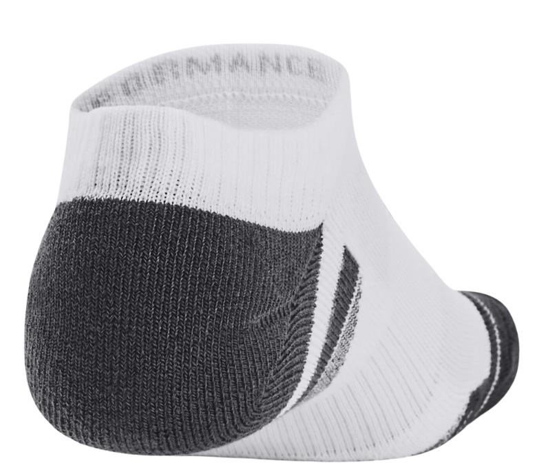 Under Armour Performance Tech unisex ponožky, 3páry, bílé