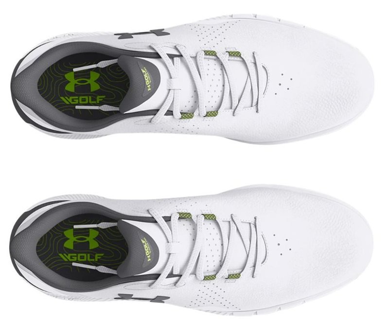 Under Armour Drive Fade SL pánské golfové boty, bílo/šedé