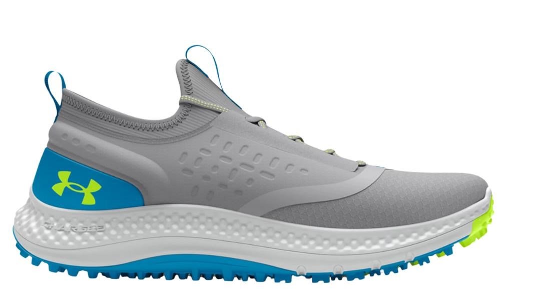 Under Armour Charged Phantom SL dětské golfové boty, šedé