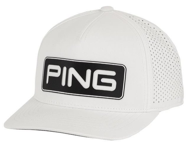 Ping Tour Vented Delta golfová kšiltovka, bílá