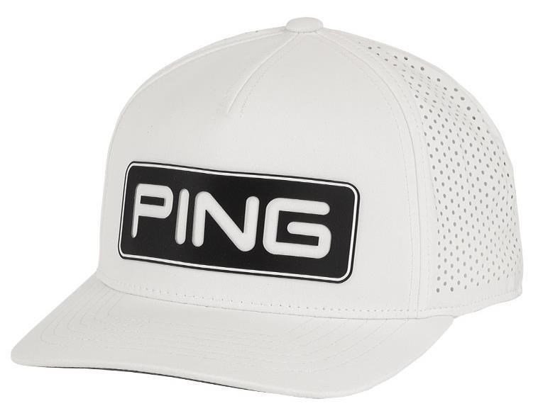 Ping Tour Vented Delta golfová kšiltovka, bílá