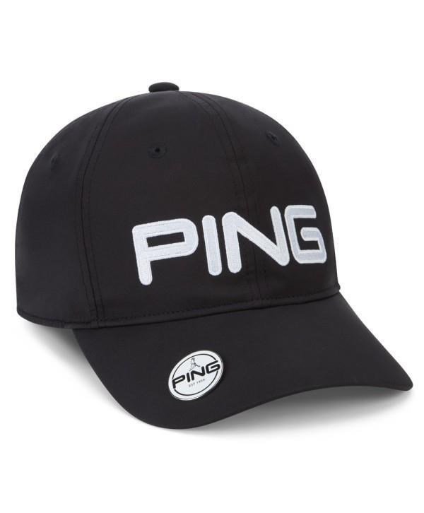 Ping Ball Marker golfová kšiltovka, černá