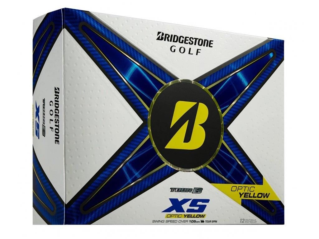 Bridgestone Tour B XS golfové míčky, žluté