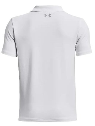 Under Armour Performance dětské polo, bílo/šedé