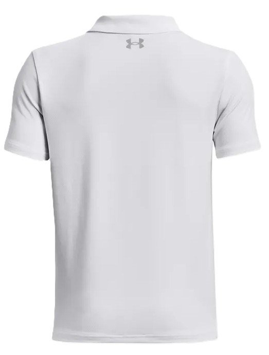Under Armour Performance dětské polo, bílo/šedé