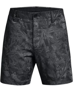 Under Armour Iso-Chill Printed 7" pánské kraťasy, černo/šedé