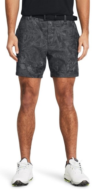 Under Armour Iso-Chill Printed 7" pánské kraťasy, černo/šedé