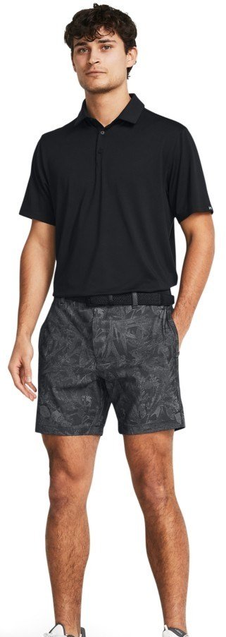 Under Armour Iso-Chill Printed 7" pánské kraťasy, černo/šedé