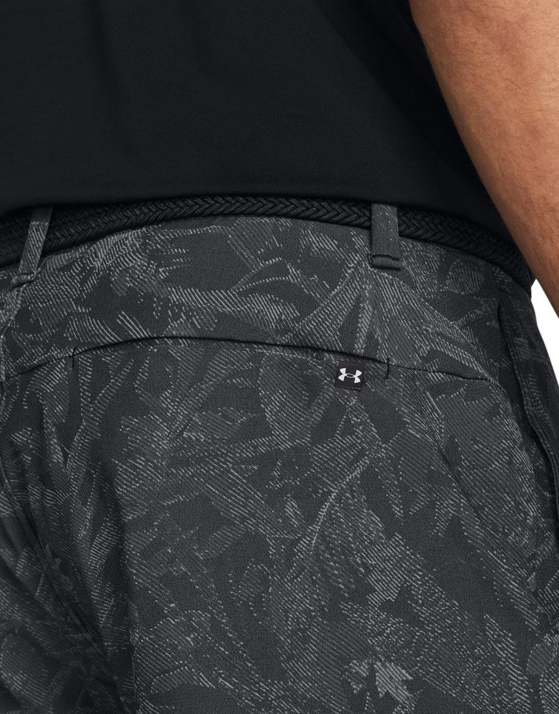 Under Armour Iso-Chill Printed 7" pánské kraťasy, černo/šedé