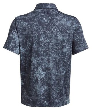 Under Armour Playoff 3.0 Printed pánské polo, downpour gray