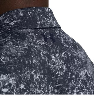 Under Armour Playoff 3.0 Printed pánské polo, downpour gray