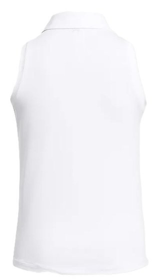 Under Armour Playoff Sleeveless dámské polo, bílo/šedé
