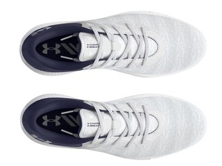 Under Armour Charged Breathe 2 Knit SL Damen Golfschuhe, grau/dunkelblau/silber