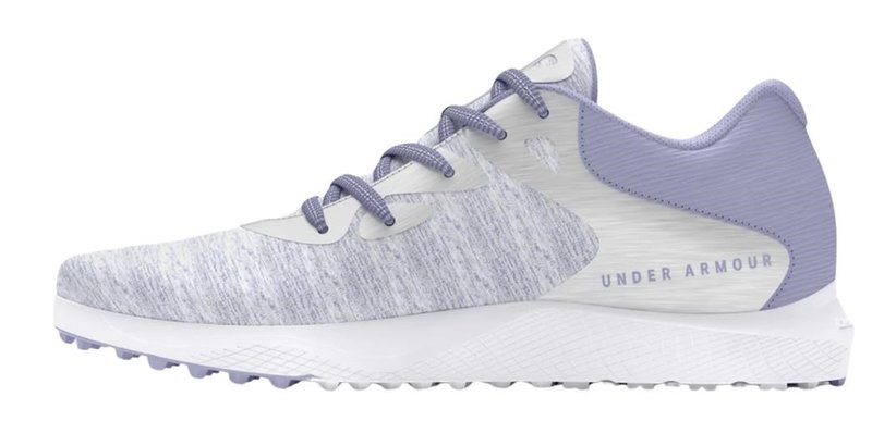 Under Armour Charged Breathe 2 Knit SL dámské golfové boty, celeste/white