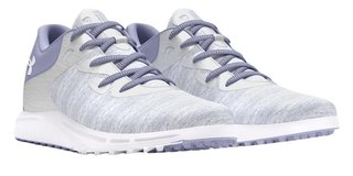 Under Armour Charged Breathe 2 Knit SL dámské golfové boty, celeste/white