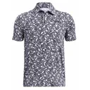 Under Armour Playoff Printed dětské polo, midnight navy/white