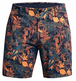 Under Armour Iso-Chill Printed 7" pánské kraťasy, midnight navy/photon blue/halo gray
