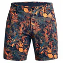 Under Armour Iso-Chill Printed 7" pánské kraťasy, midnight navy/photon blue/halo gray