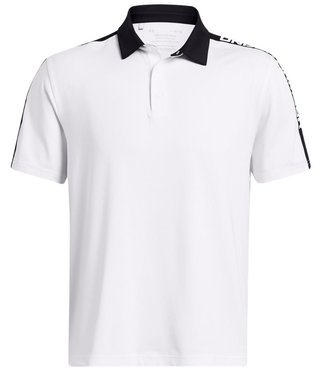 Under Armour Playoff 3.0 Striker pánské polo, bílo/černé