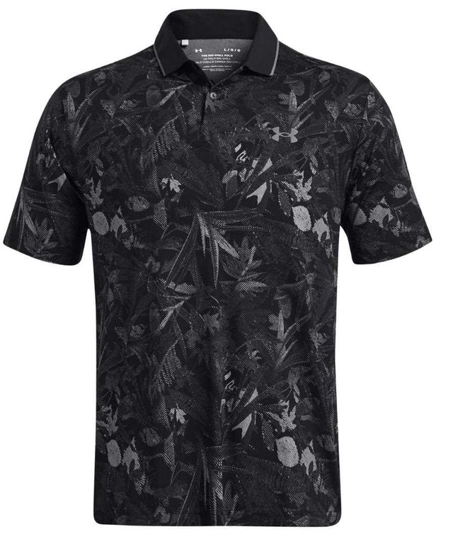Under Armour Iso-Chill Edge pánské polo, černo/šedé