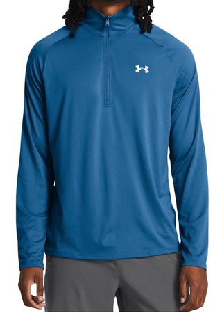 Under Armour Tech 2.0 pánské tričko s dlouhým rukávem, modré