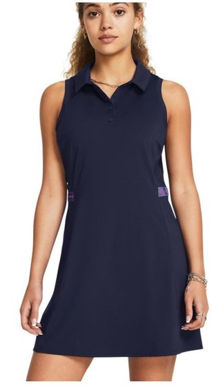 Under Armour Empower dámské golfové šaty, tmavě modré
