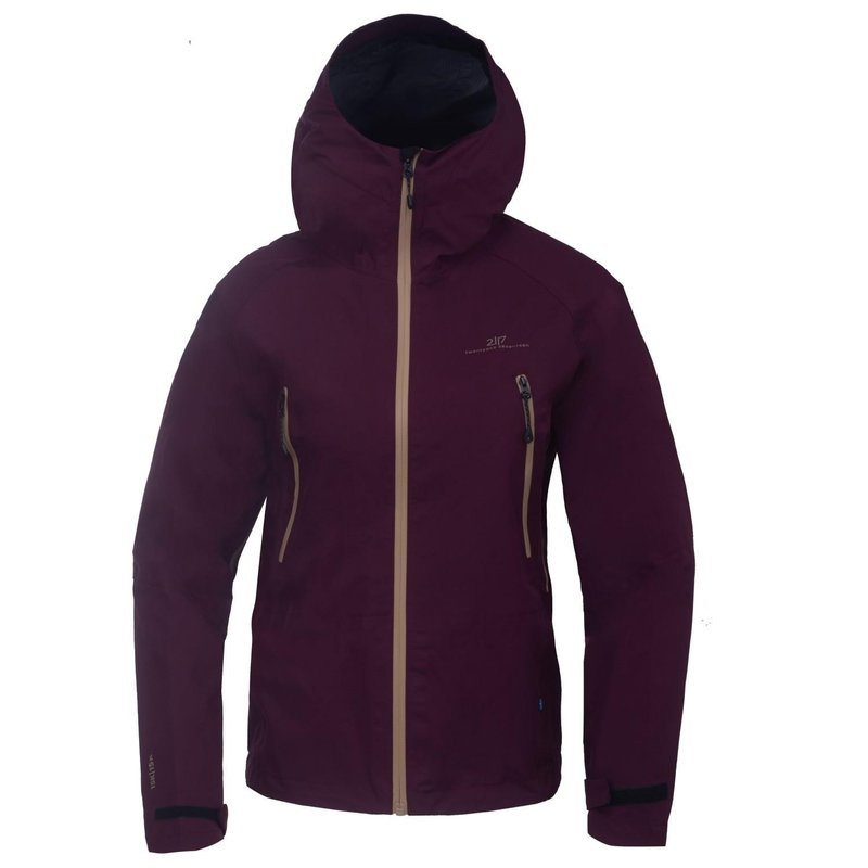 2117 of Sweden Skogmo dámská bunda, dark plum