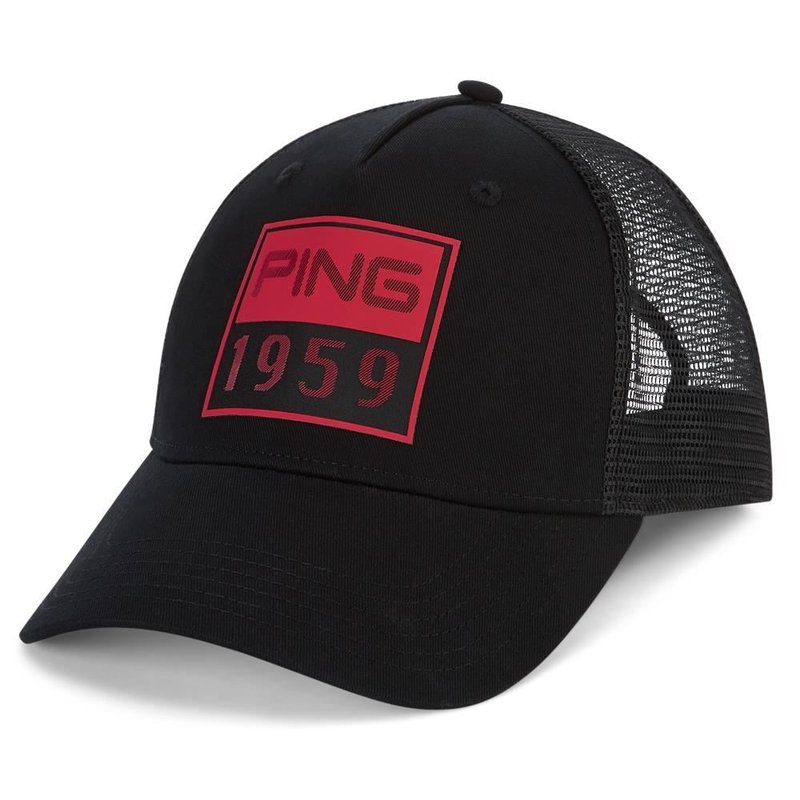 Ping Trucker pánská kšiltovka, černá