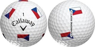 Callaway Chrome Soft Truvis Czech golfové míčky, Limited Edition