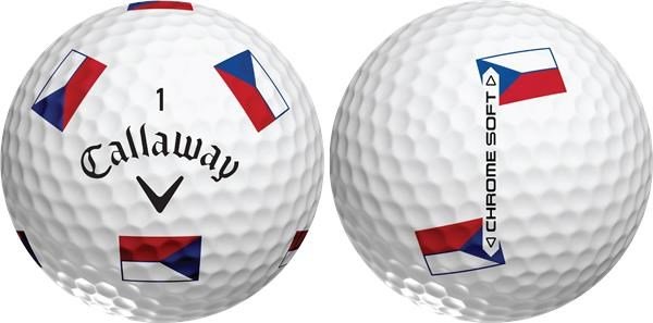 Callaway Chrome Soft Truvis Czech golfové míčky, Limited Edition