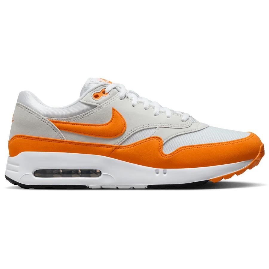 Nike AIR MAX 1 '86 OG G pánské golfové boty, bílo/oranžové