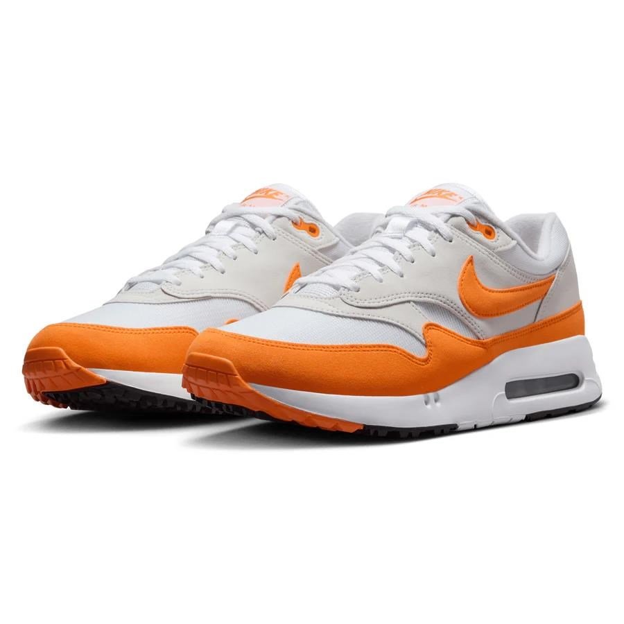 Nike AIR MAX 1 '86 OG G pánské golfové boty, bílo/oranžové