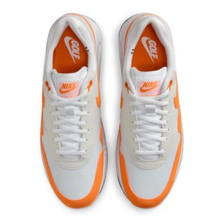 Nike AIR MAX 1 '86 OG G pánské golfové boty, bílo/oranžové