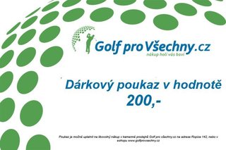 Dárkový poukaz 200 Kč