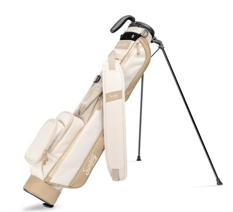 Sunday Golf Loma pencil bag, bílo/béžový