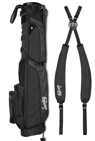 Sunday Golf Loma XL carry bag, černý