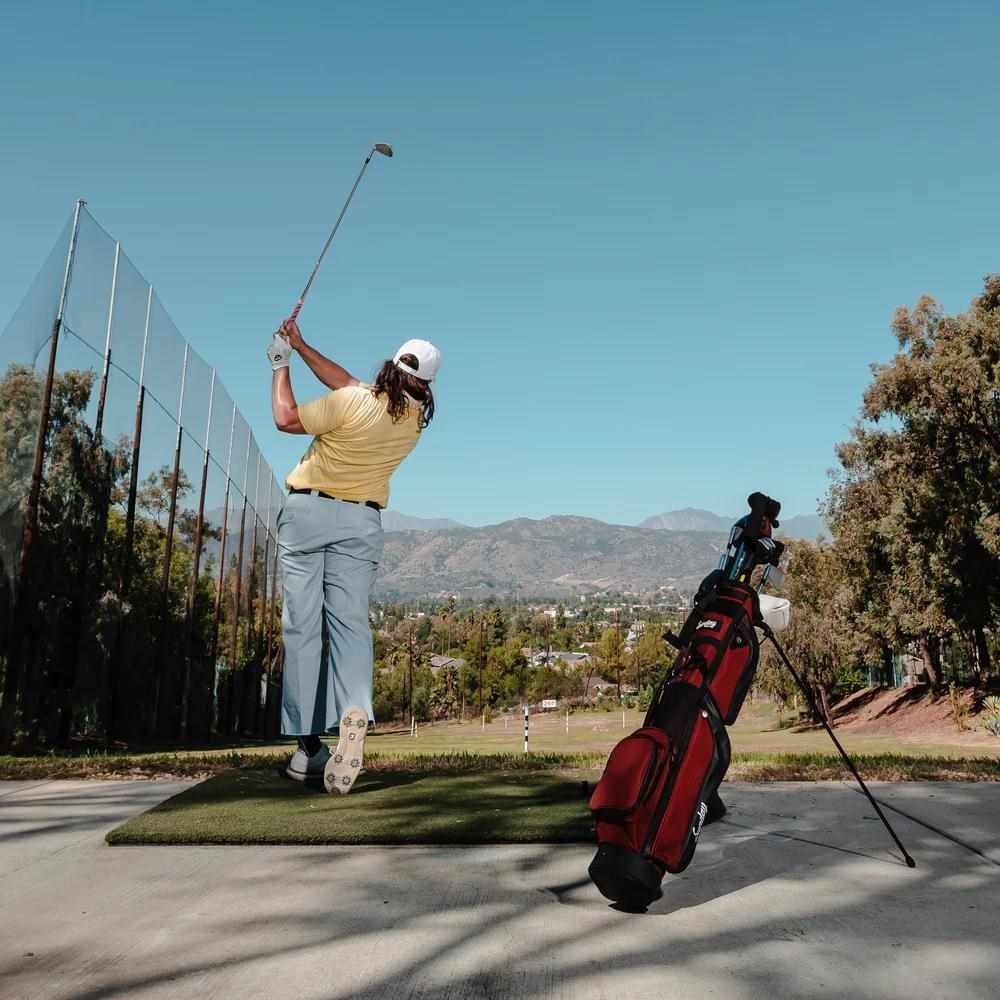 Sunday Golf Loma XL carry bag, ron burgundy