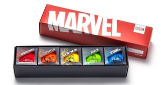 Volvik VIVID MARVEL CHARACTERS golfové míčky, 5ks