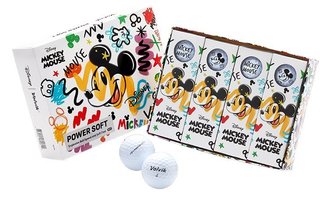 Volvik POWER Soft DISNEY MICKEY golfové míčky