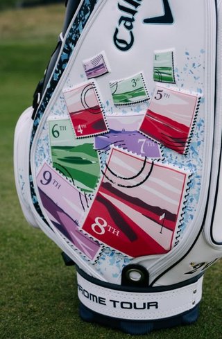 Callaway JULY Major Chrome Tour 2024 Staff bag