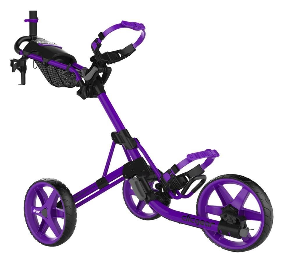 Clicgear M4 manuální vozík, matt purple