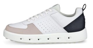 Ecco Street 720 pánské golfové boty, bílo/černo/béžové
