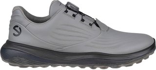 Ecco LT1 Boa pánské kožené golfové voděodolné boty, šedé