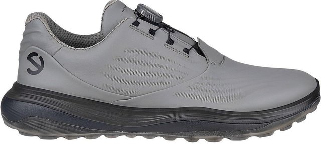 Ecco LT1 Boa pánské kožené golfové voděodolné boty, šedé