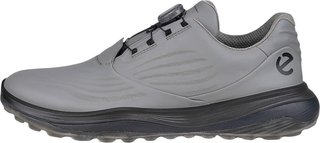 Ecco LT1 Boa pánské kožené golfové voděodolné boty, šedé