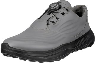Ecco LT1 Boa pánské kožené golfové voděodolné boty, šedé