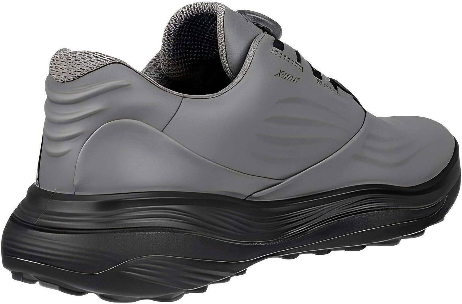 Ecco LT1 Boa pánské kožené golfové voděodolné boty, šedé