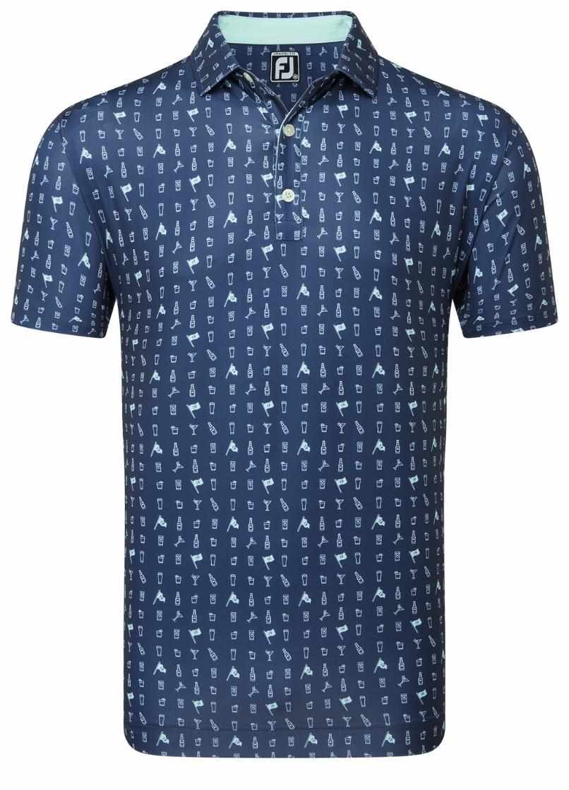 FootJoy The 19th Hole Lisle pánské polo, navy