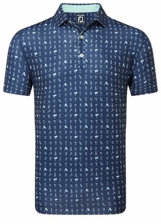 FootJoy The 19th Hole Lisle pánské polo, navy